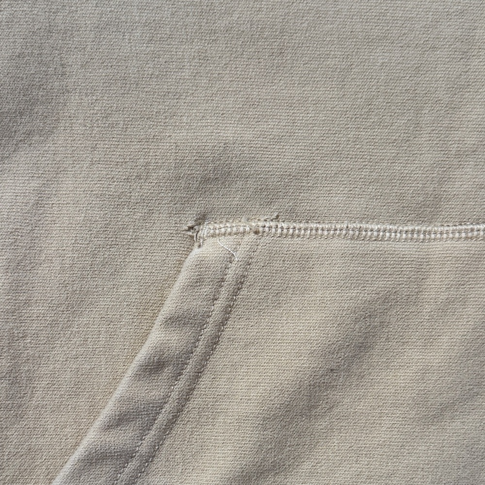 Tracksmith Yellow Hooded Pullover Sweatshirt - image 3